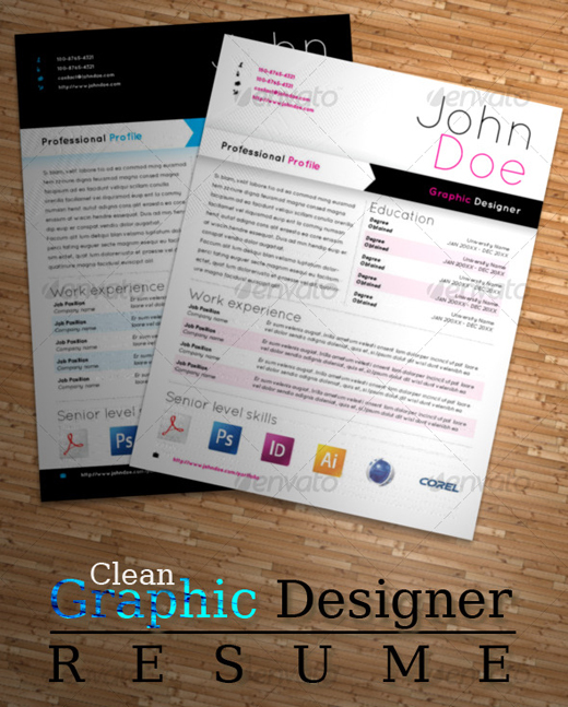 28 Creative Cheap Resume Templates