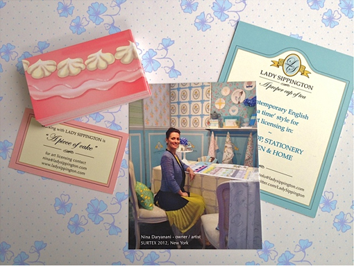 business cards and flyers tea business cards
