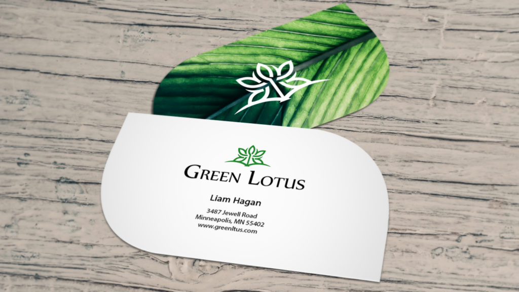 How Leaf Business Cards Make Strong Connections PrintRunner Blog