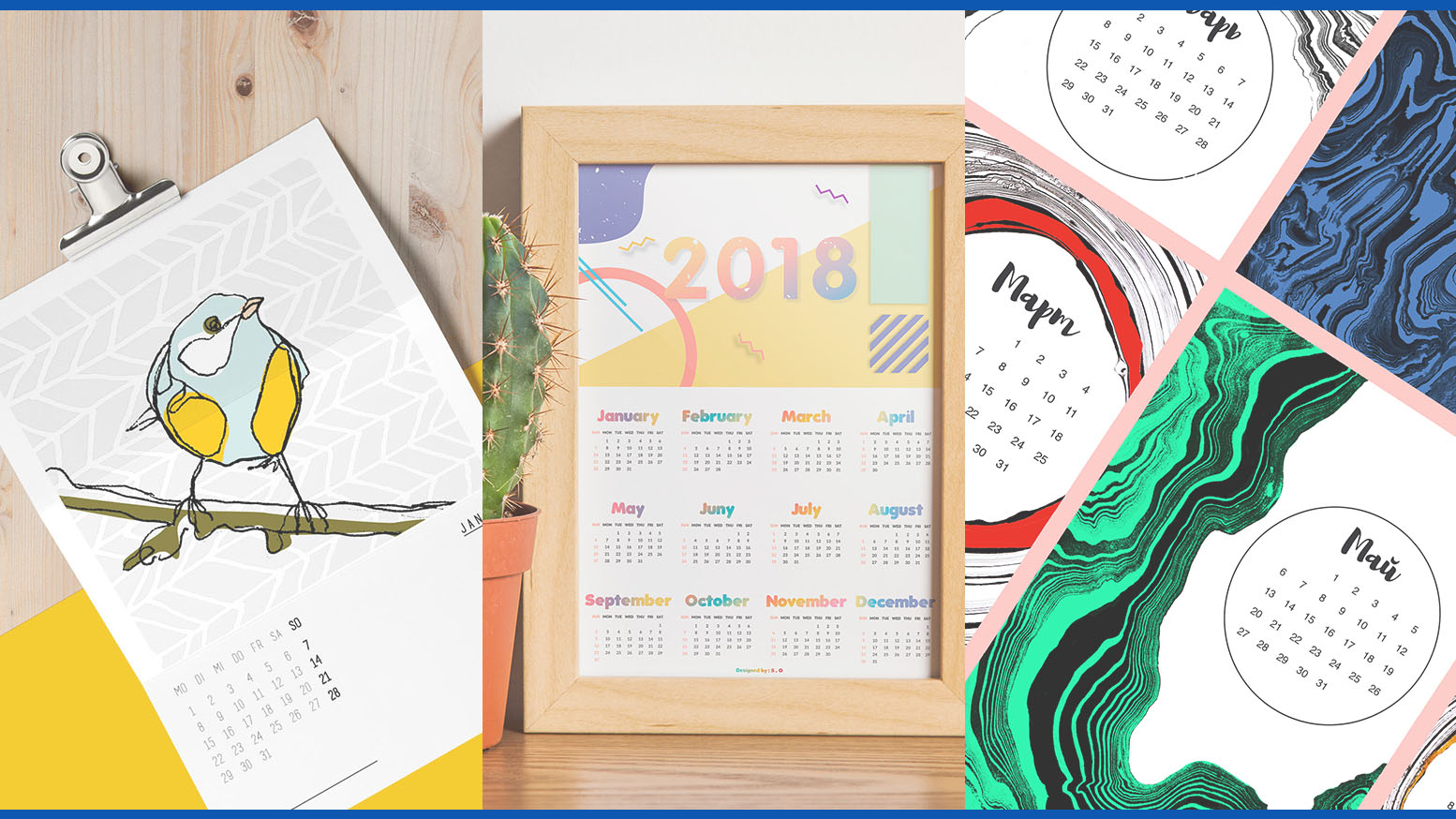 Inspiring Examples Of Creative Calendars For 2024 - Mela Stormi