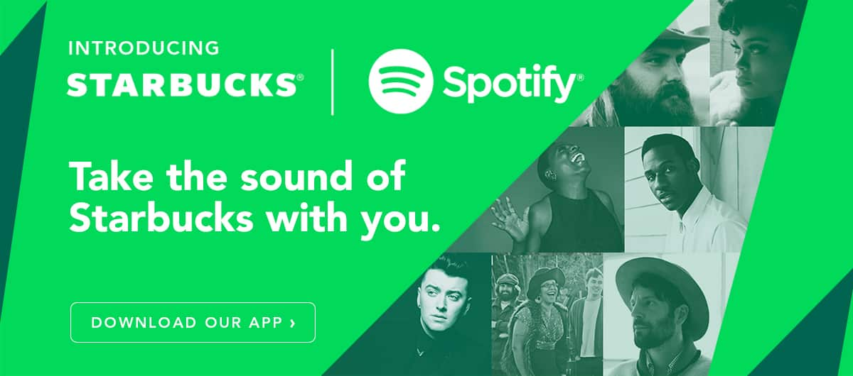 starbucks partnership with spotify