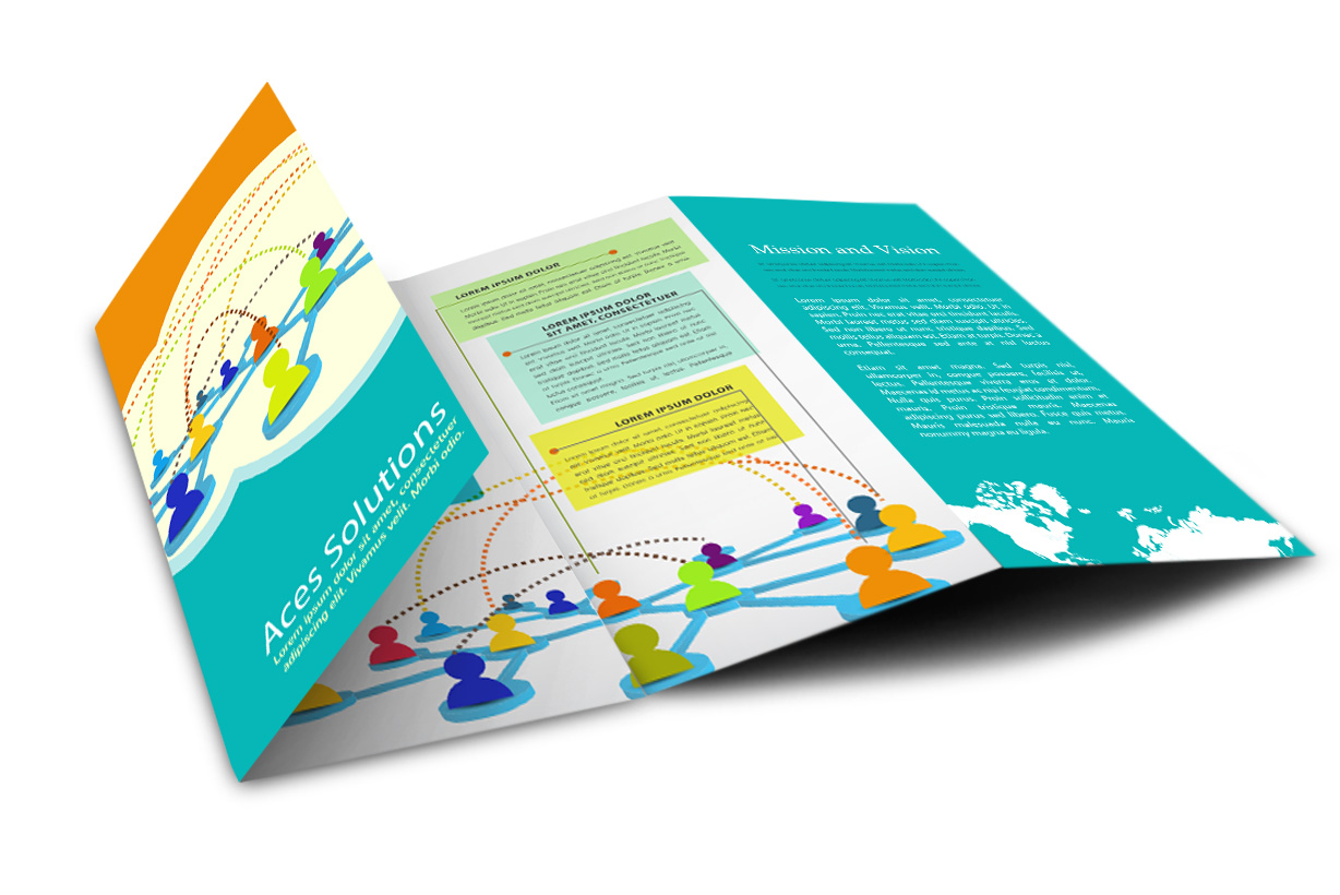 double parallel brochure fold