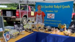 Jenny Lewis-Hulda’s Swedish Baked Goods at farmers market