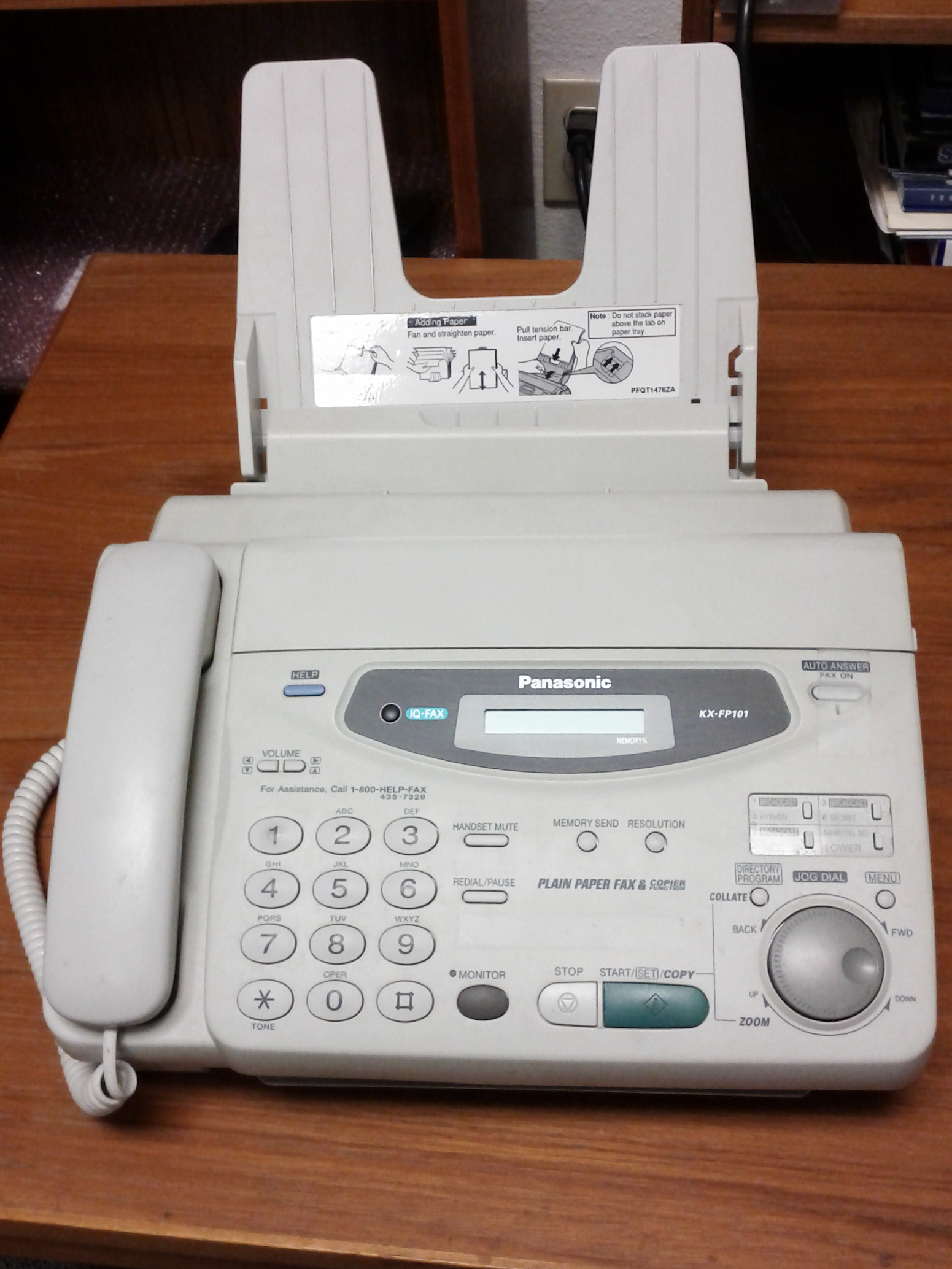 Panasonic fax machine