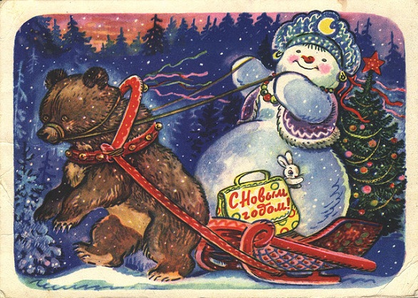 LES ZOLIES CARTES POSTALES  Vintage-christmas-postcards-04