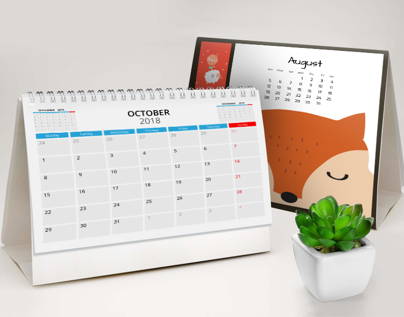 Popular Calendar Themes for 2018 UPrinting