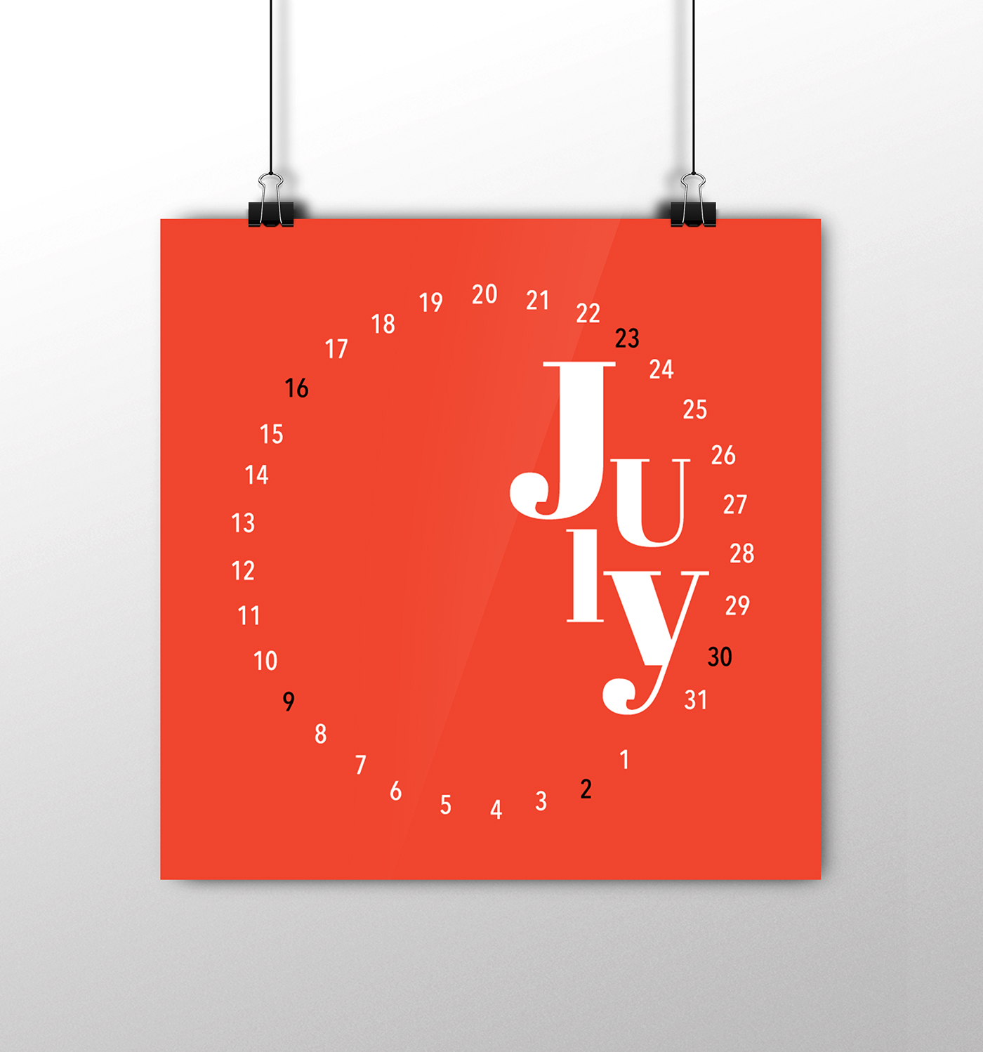 25 New Unique Calendar Designs Free Design